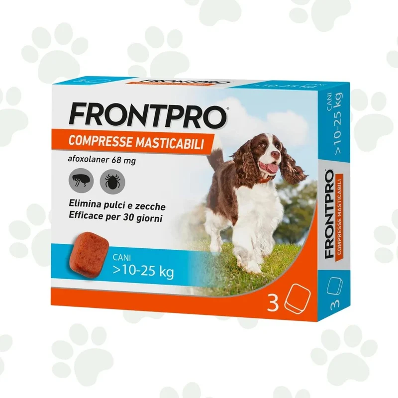 FrontPro - Antiparassitario in compresse masticabili per cani