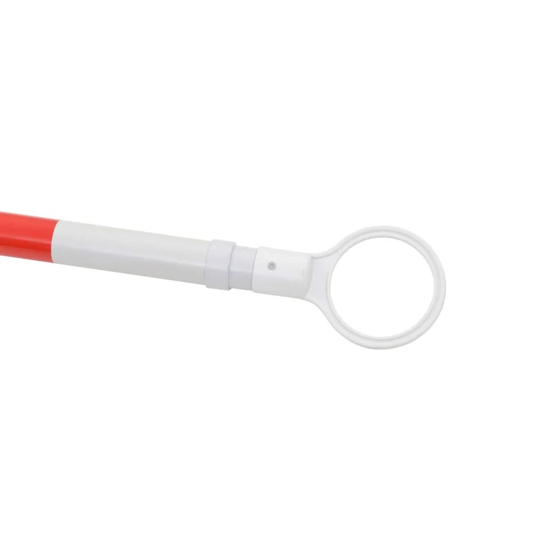 Barre Retrattili per Coni Stradali Strisce Rosse Riflettenti 2 pz ABS 116-197cm