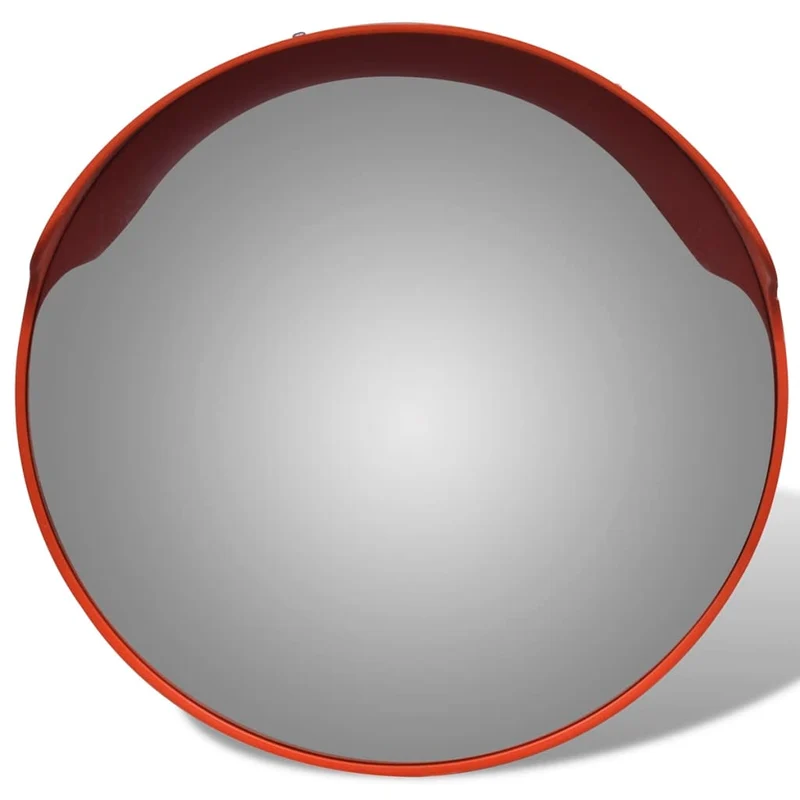 Specchio per Traffico Stradale Convesso Plastica PC Arancione 45 cm