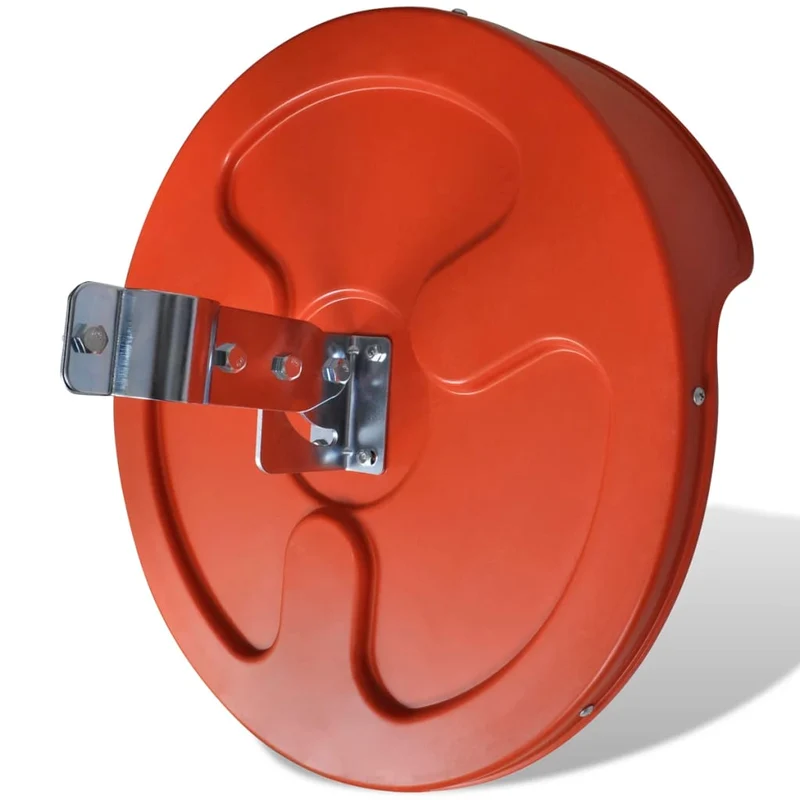 Specchio per Traffico Stradale Convesso Plastica PC Arancione 45 cm