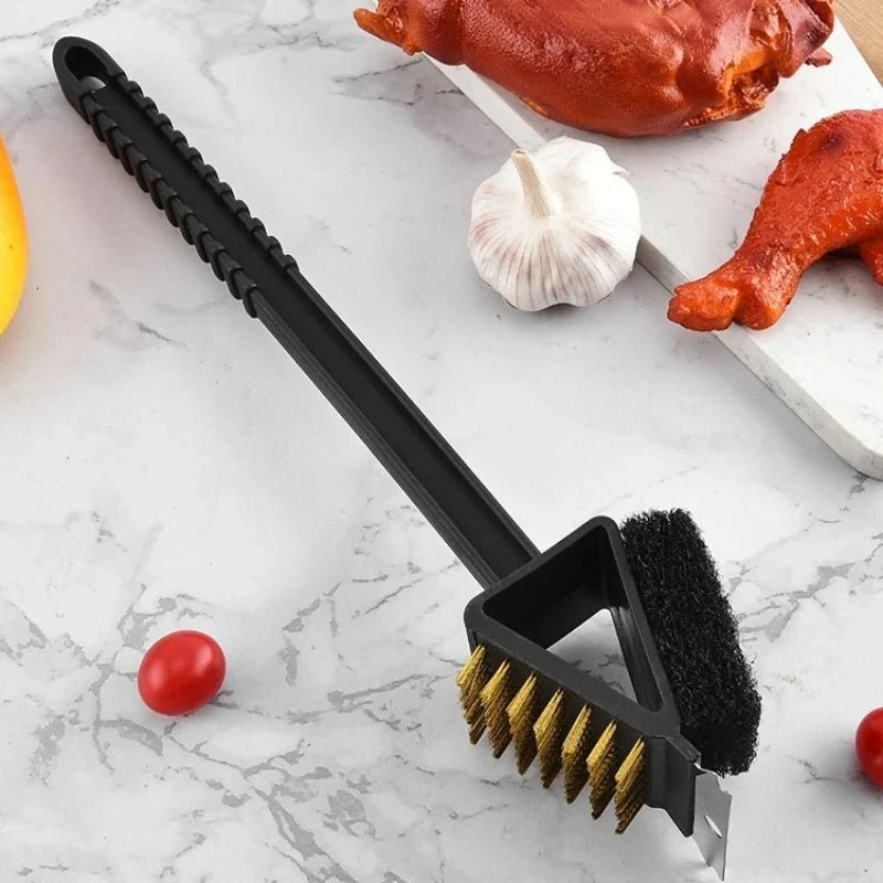 Grillreiniger – Schraper & Sponsopzetstuk voor Grondige Reiniging