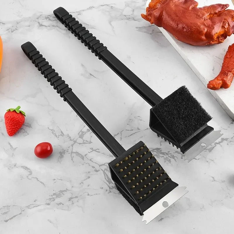Grillreiniger – Schraper & Sponsopzetstuk voor Grondige Reiniging