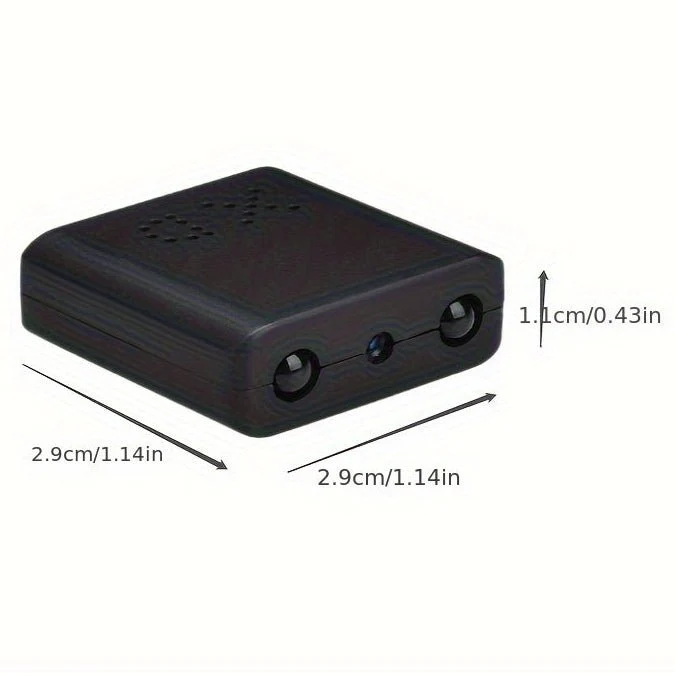 Mini Camera – Full HD, Nachtzicht & Bewegingsdetectie met Live Streaming