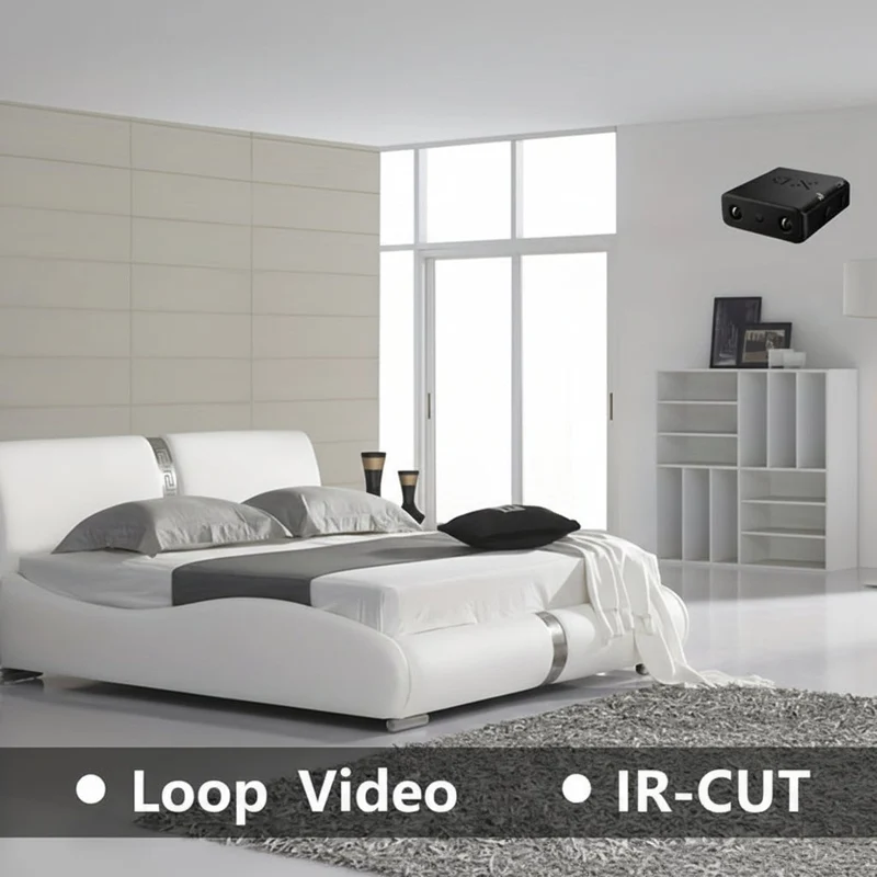 Mini Camera – Full HD, Nachtzicht & Bewegingsdetectie met Live Streaming