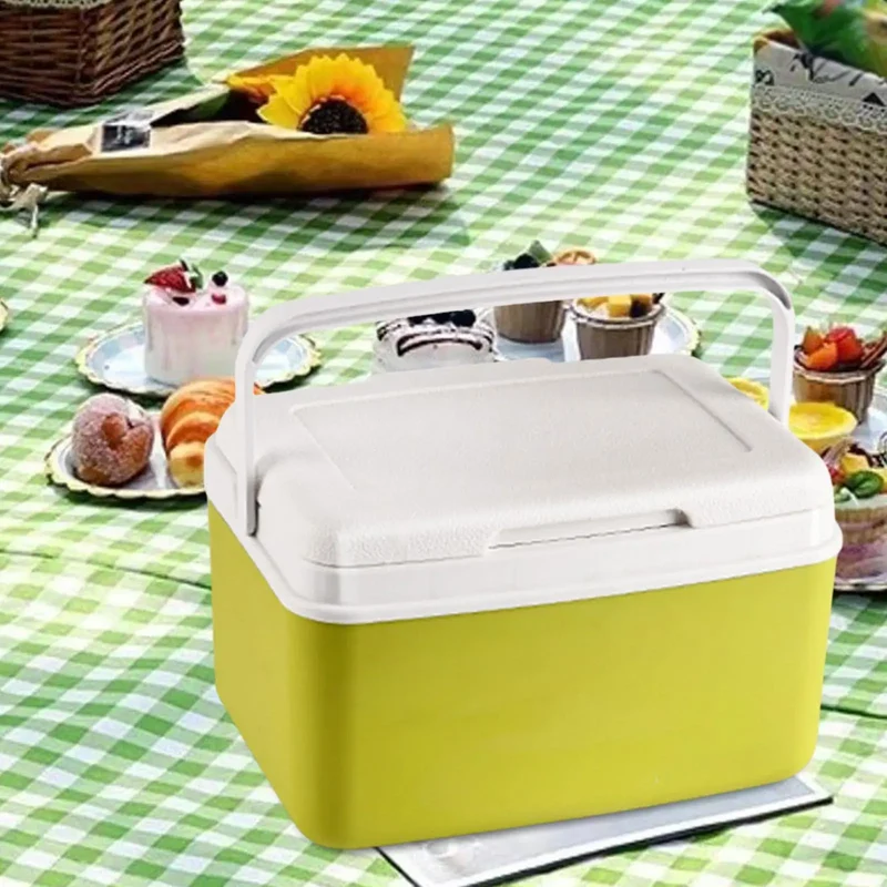 Koelbox – Draagbare 6L/9L koelbox met isolatie en compact reisdesign