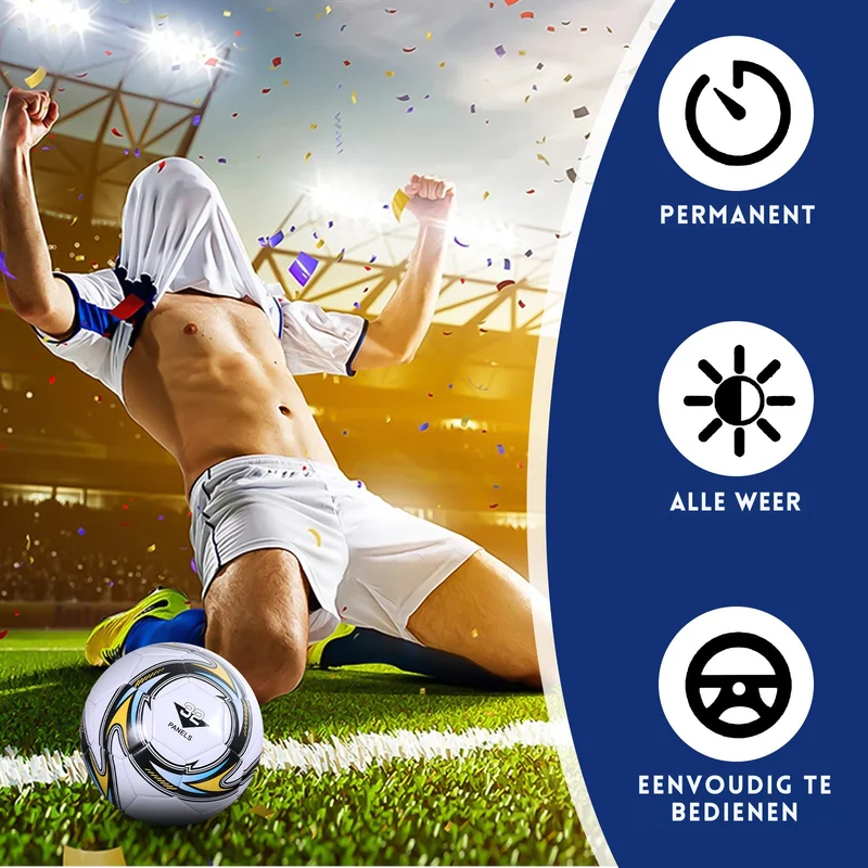 Voetbal Maat 5 – Slijtvast met Antislip en Stevig Ontwerp