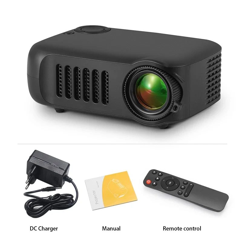 Mini Beamer – Compact LED Projector met HDMI en Multimedia