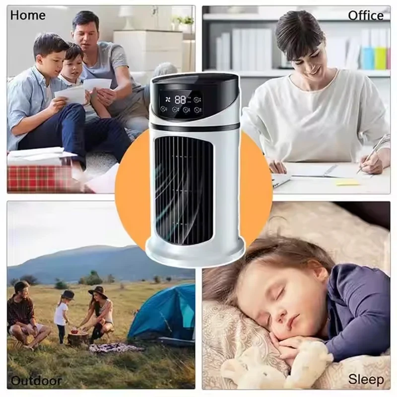 Mini Aircooler – Compact met Waterkoeling en Timerfunctie
