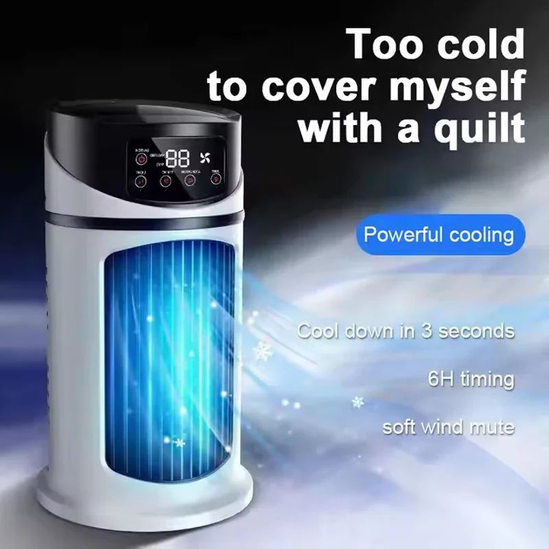 Mini Aircooler – Compact met Waterkoeling en Timerfunctie