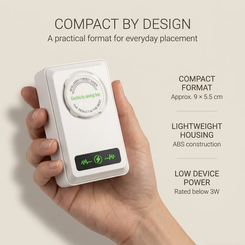 Stopcontact Stroomstabilisator – Compact met Overbelastingsbeveiliging