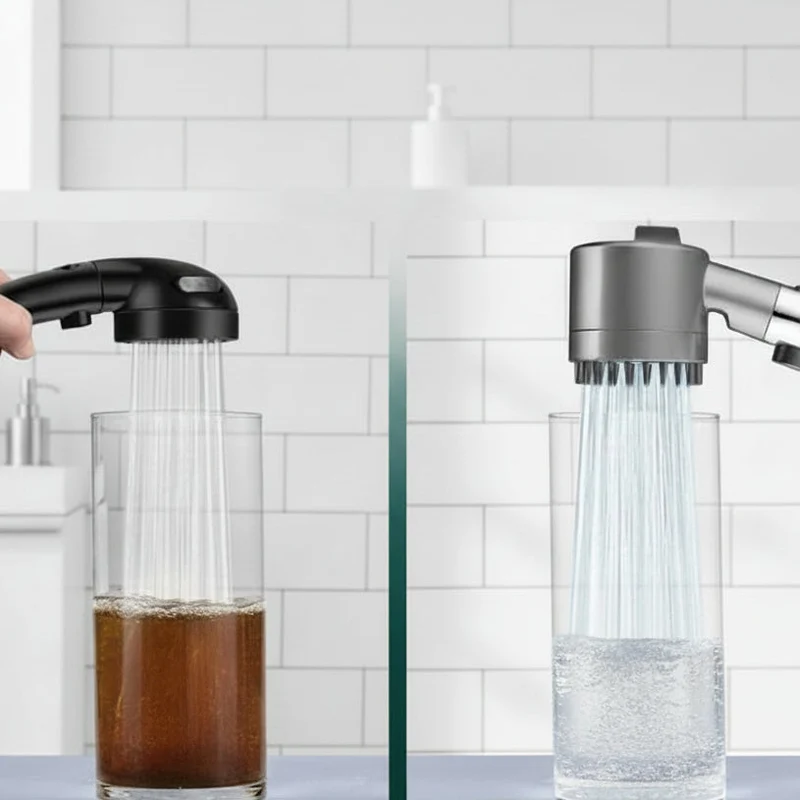 Douchekop met Filter – Waterbesparend, Hoge Druk & 9-Laags Filtersysteem