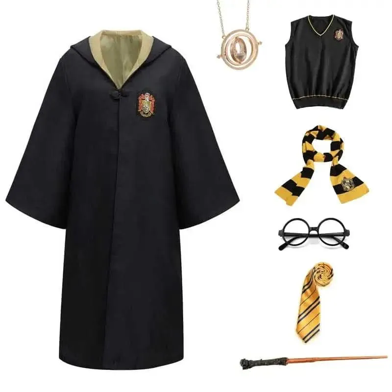 Hogwarts Tovenaarsmantel – Verkleedkostuum voor Cosplay & Themafeesten