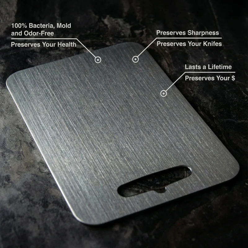 Titanium Snijplank – Duurzaam en Onderhoudsvriendelijk Keukendesign