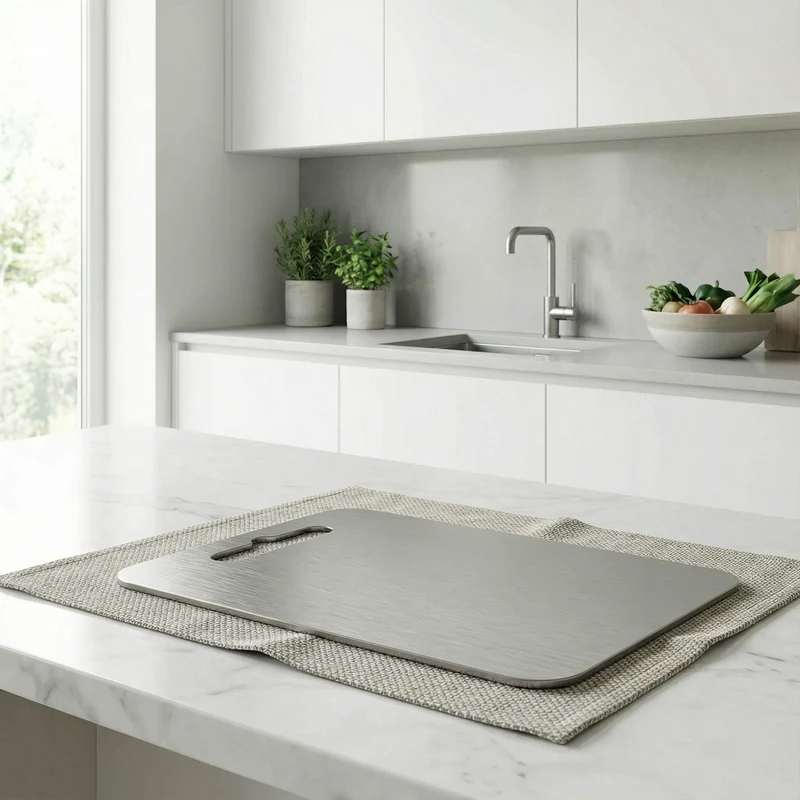 Titanium Snijplank – Duurzaam en Onderhoudsvriendelijk Keukendesign