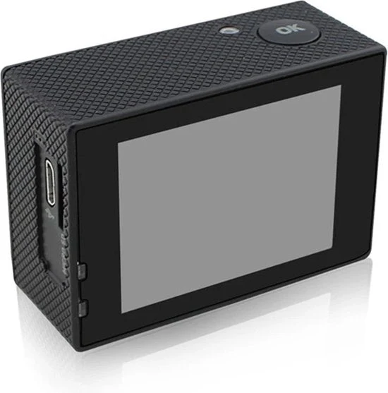 VisioCam – 4K Action Camera met Wifi & Waterproof Case – Inclusief Accessoires