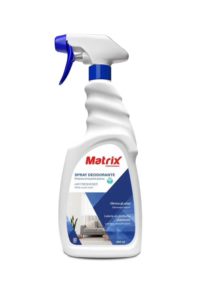 Deodorante spray per ambienti e tessuti Matrix Spray Deodorante Muschio Bianco 6x500 ml DISPONIBILE IN 7 GIORNI LAVORATIVI