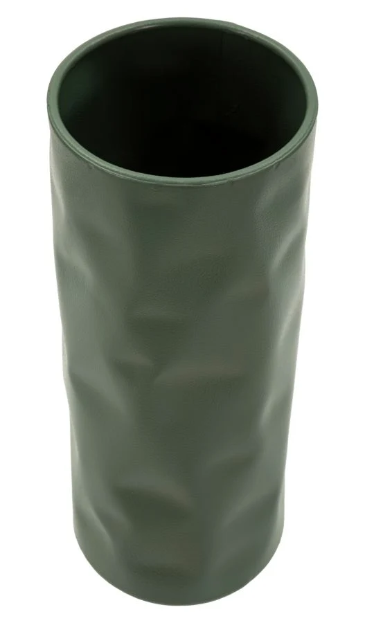 Vaso Norimberga Ø12x30 cm in Ferro Verde chiaro
