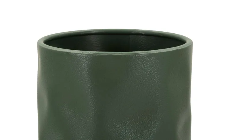 Vaso Norimberga Ø12x30 cm in Ferro Verde chiaro