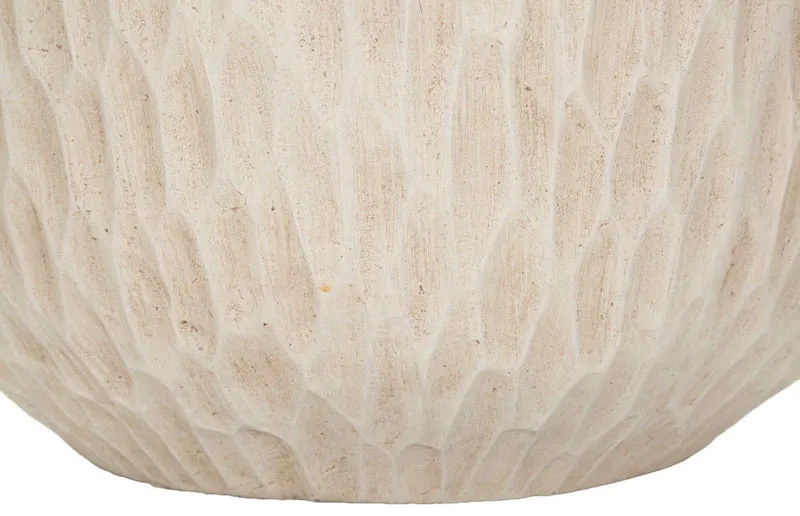 Vaso Shade Ø35x32,5 cm in Mgo Crema