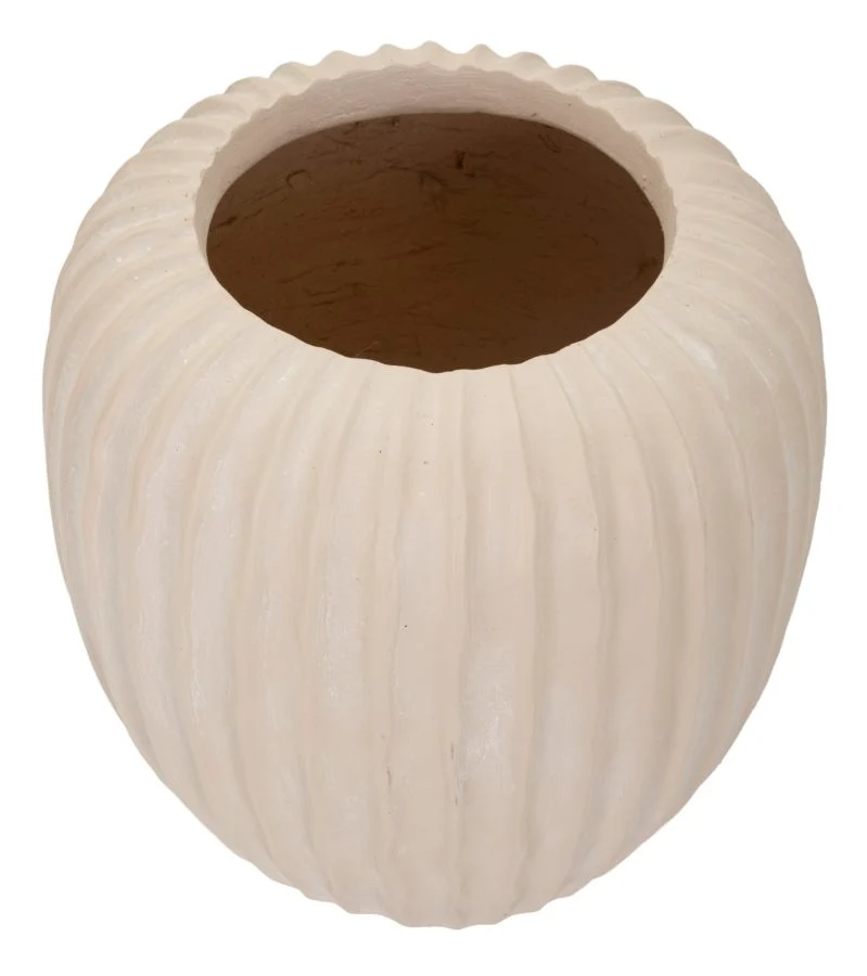 Vaso Mist Ø26,5x26 cm in Mgo Crema