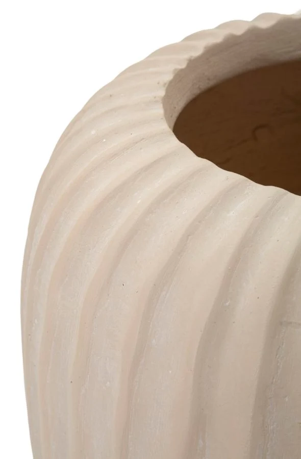 Vaso Mist Ø26,5x26 cm in Mgo Crema