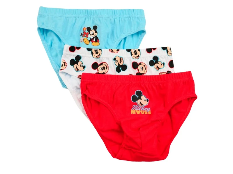 Mickey mutandine in box da 3 pezzi, taglia 5/6anni