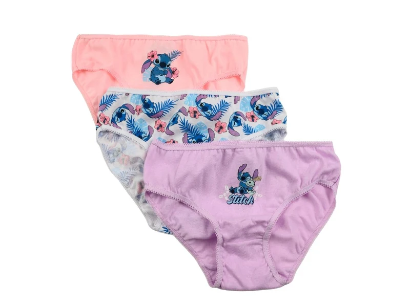 Lilo e stitch mutandine in box da 3 pezzi, taglia 3/4anni