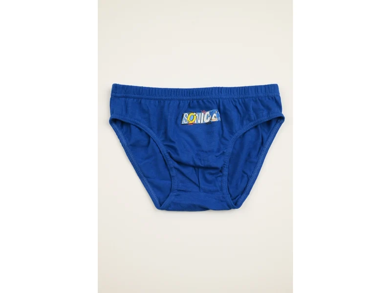 Sonic classic mutandine in box da 3 pezzi, taglia 5/6anni