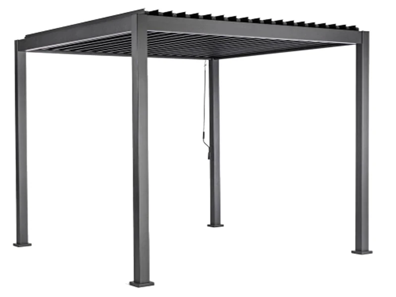 Pergola Bioclimatic alluminio 3x4x2,50cm antracite
