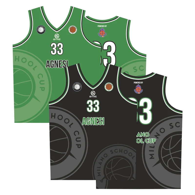 AGNESI canotta basket double donna