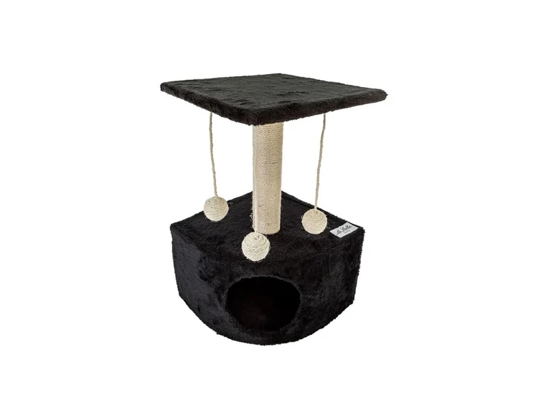 Tiragraffi per gatti 34x42xh.51cm colore nero