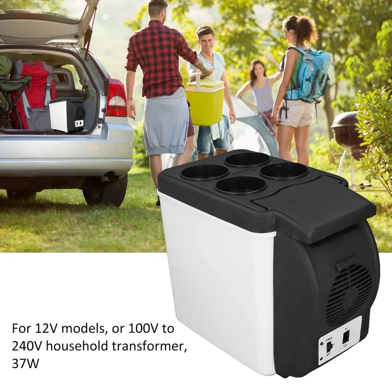 Auto koelbox 6L – Elektrische koelbox met warmhoudfunctie voor onderweg