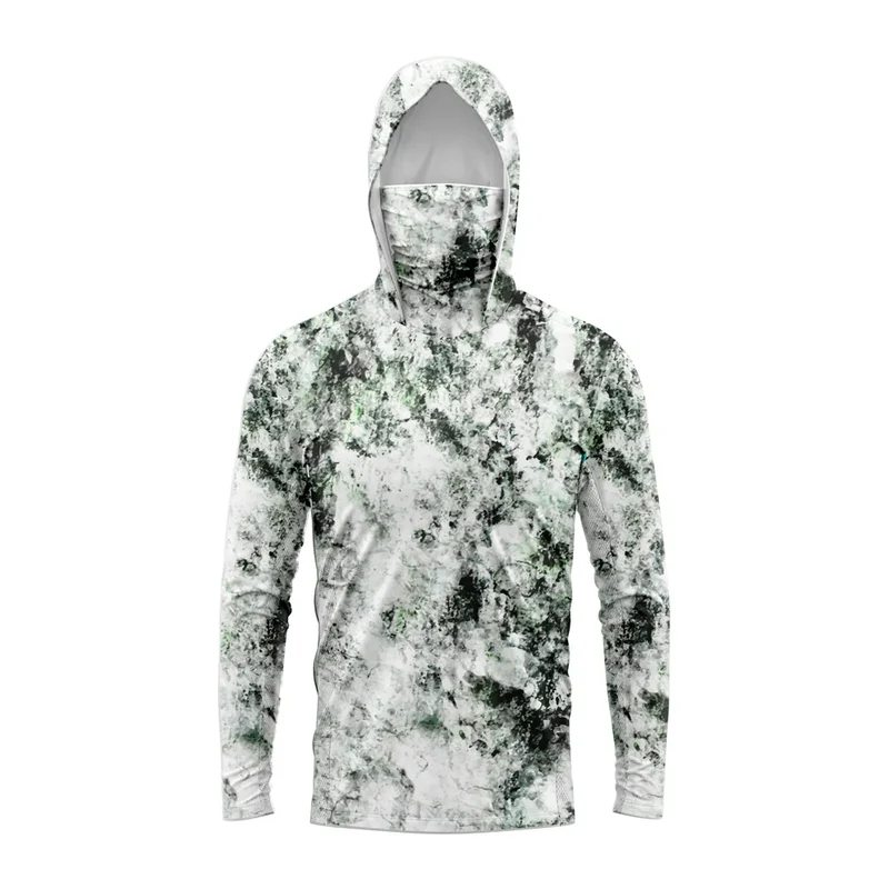 Heren visshirt met capuchon – UPF 50 outdoor shirt