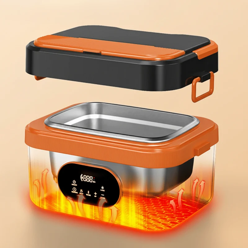 Zelfverwarmende Lunchbox – Draadloos Verwarmen & 1000ML Grote Inhoud