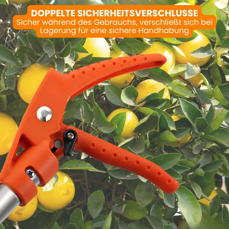 Teleskop Heckenschere | Astschere für hohe Äste | HochSchnitt