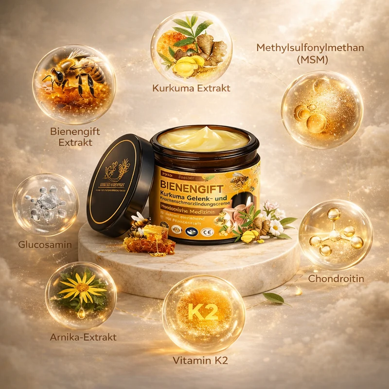 Bienengiftsalbe mit Hyaluron & Kollagen | BeeLixir