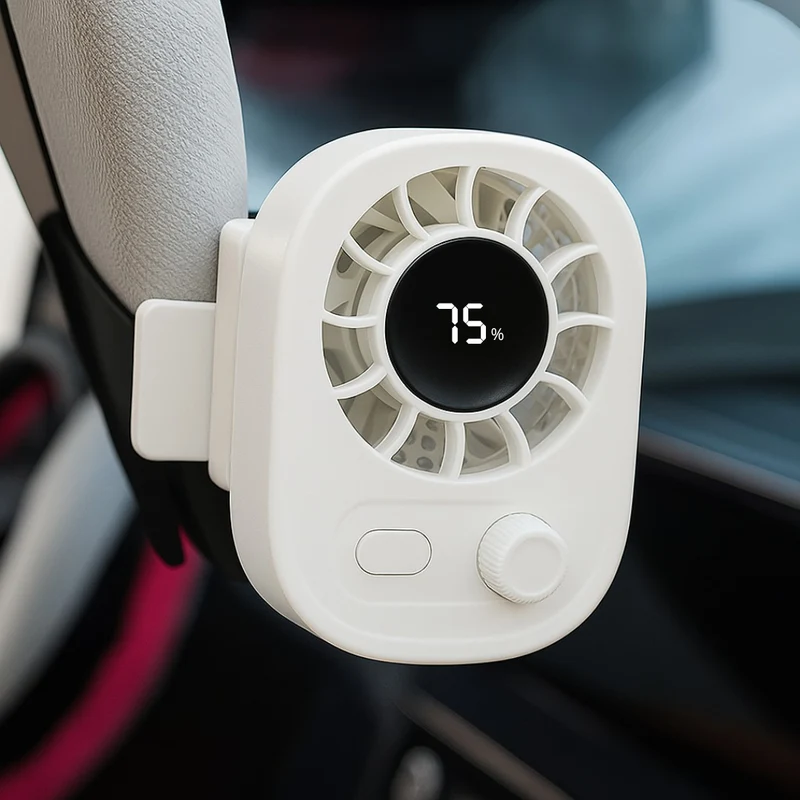 Mini Clip Ventilator mit Akku | KühlBuddy