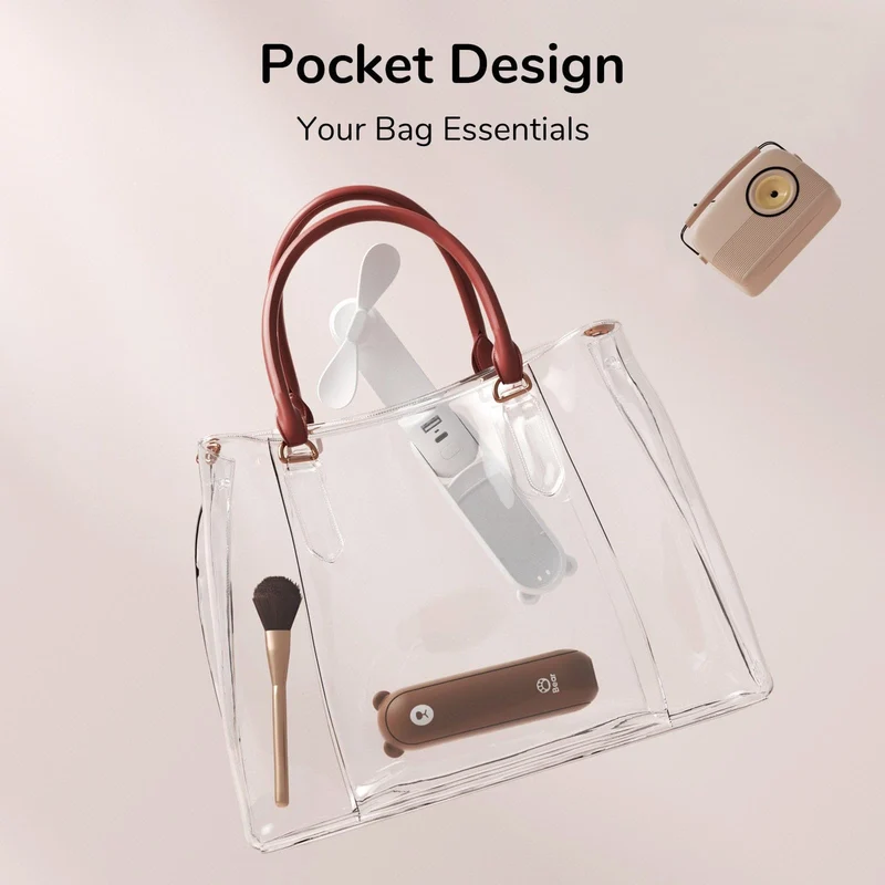 Handventilator | Ventilator mit USB & Taschenlampe | LuftBuddy