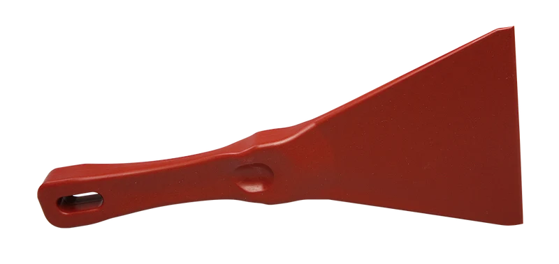 Spatule plastique, métal détectable, rouge