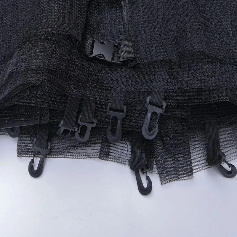 Trampoline Veiligheidsnet – Vervangnet met Ritssluiting voor 6FT, 8FT, 10FT en 12FT