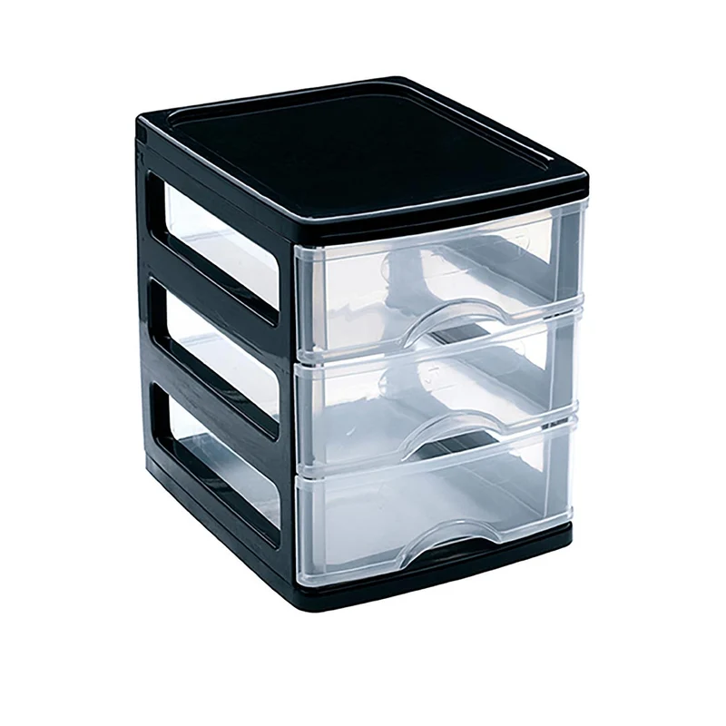 PlasticForte® Cassettiera 3 Cassetti Turia Surtido Nba