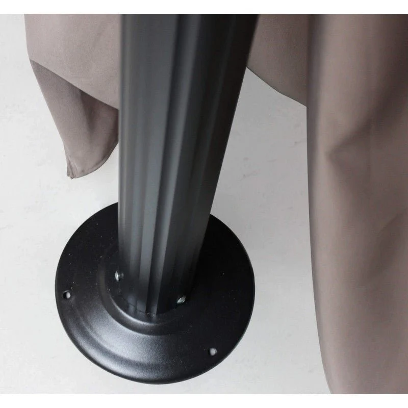 Gazebo fisso 3x4 con tende laterali Avana