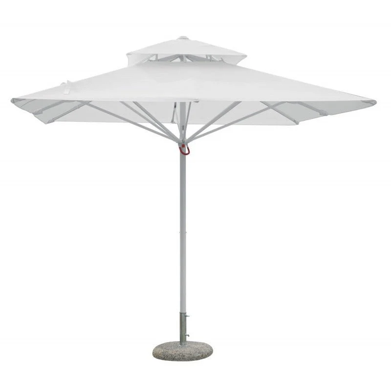Ombrellone da Giardino in alluminio 3x3 mt Push Up Moia