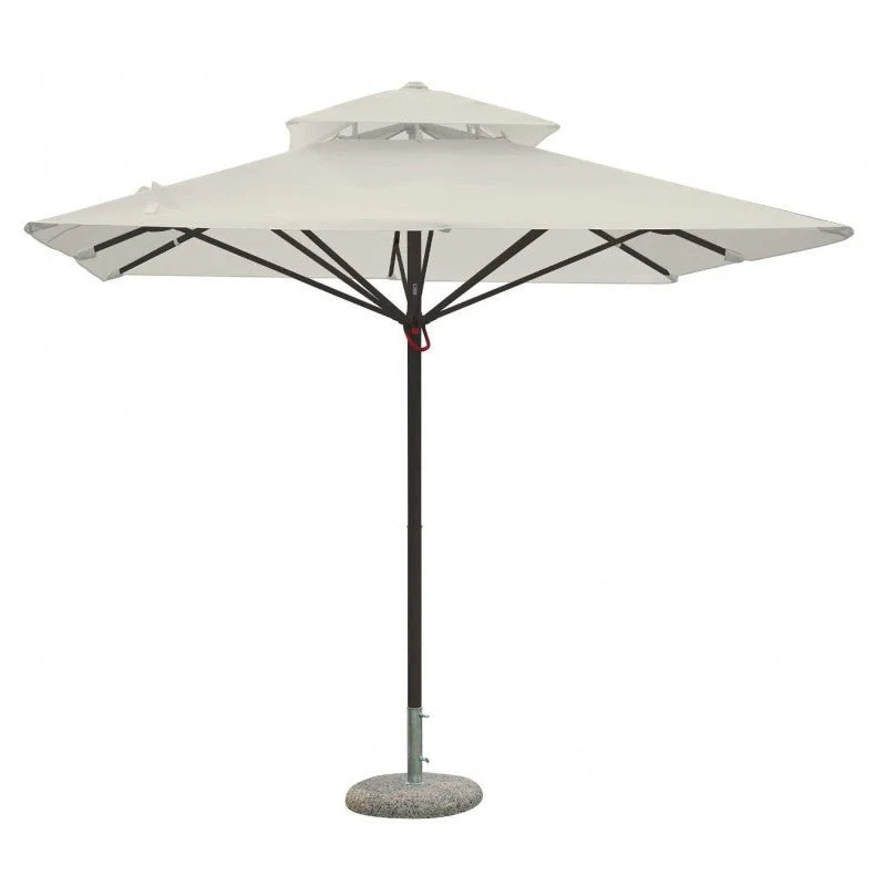 Ombrellone da Giardino in alluminio 3x3 mt Push Up Moia