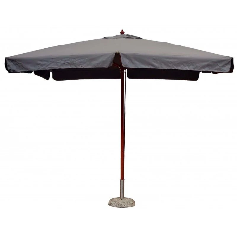 Ombrellone da giardino in legno De Lux 3x2 mt Moia