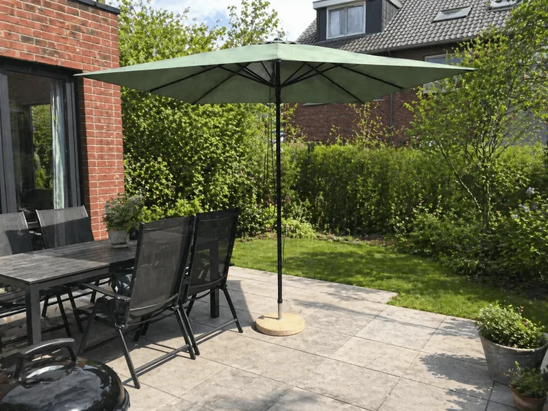 Ombrellone da giardino verde Ulisse Xone