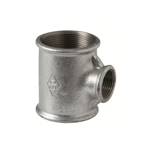 Tee Ridotta Zincata Atusa 1 1/4 x 1 x 1 1/4