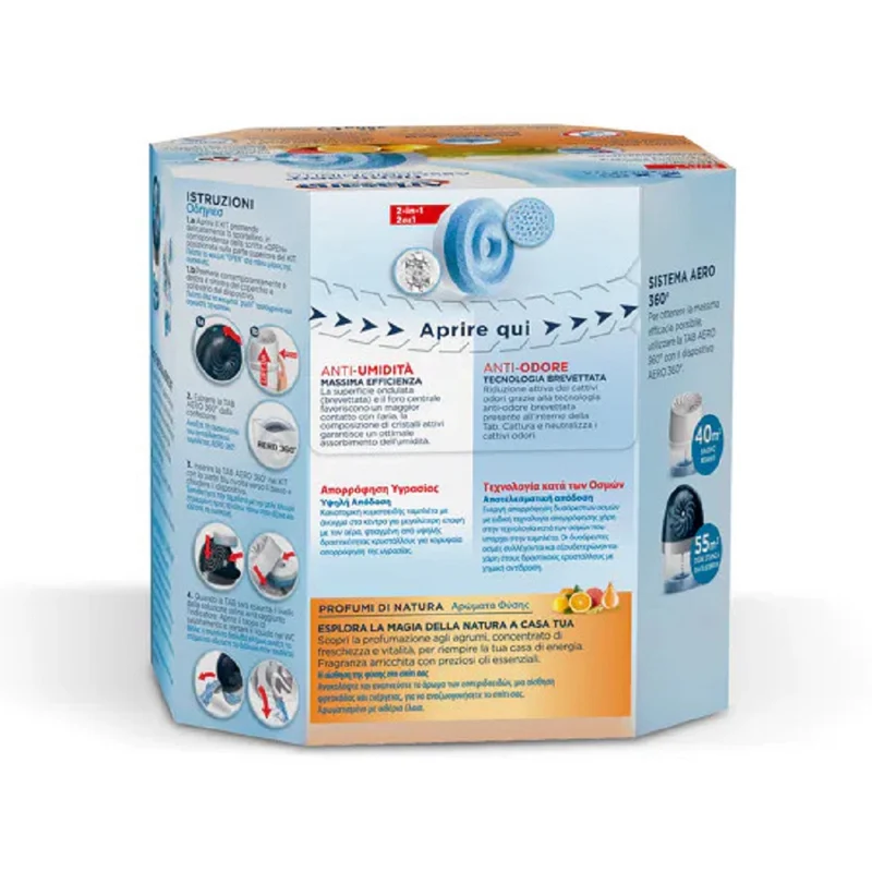 Ariasana Aero 360 Tab Agrumi 2x450gr