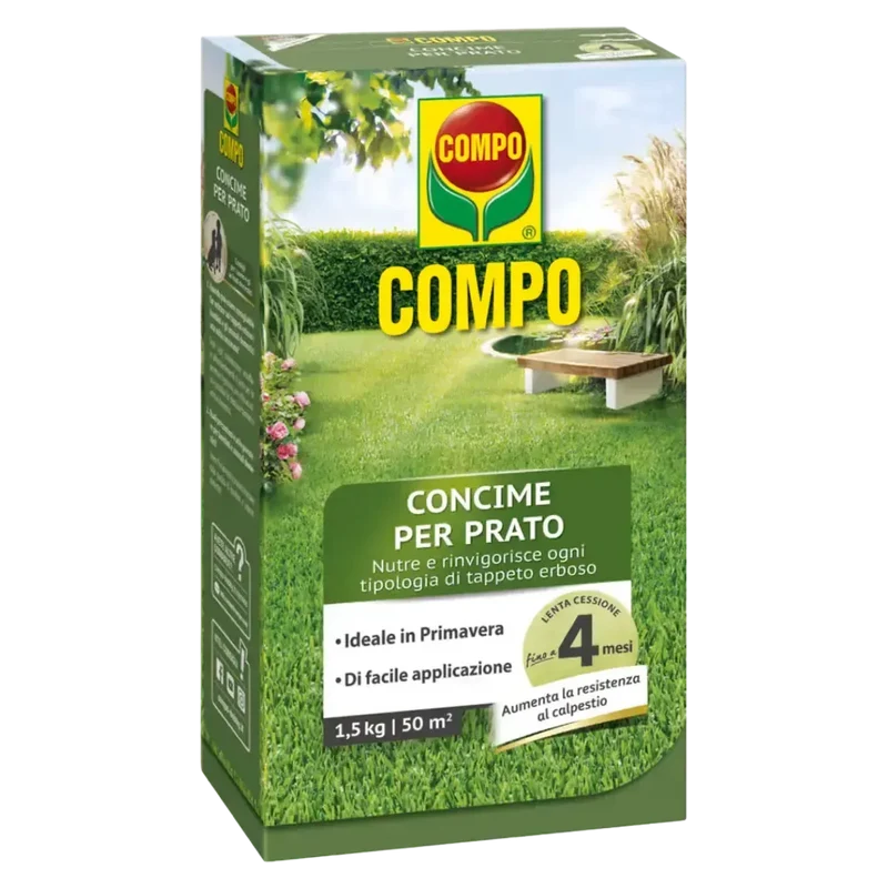 Concime per Prato Lenta Cessione 1,5kg COMPO
