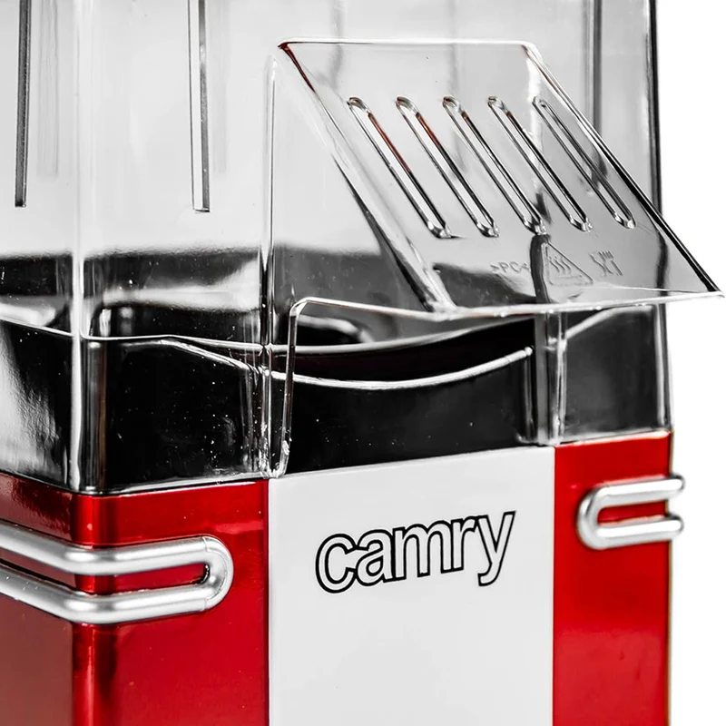 Macchina per Pop Corn Elettrica 1200W Popcorn Senza Olio Feste Party Bambini